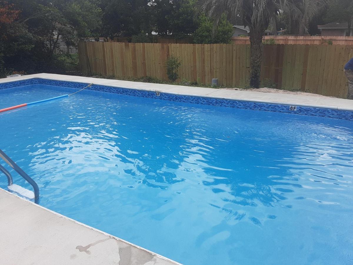 Lovely Oasis With Private Swimming Pool 4,6,8 F Deep Gulf Breeze Exterior foto